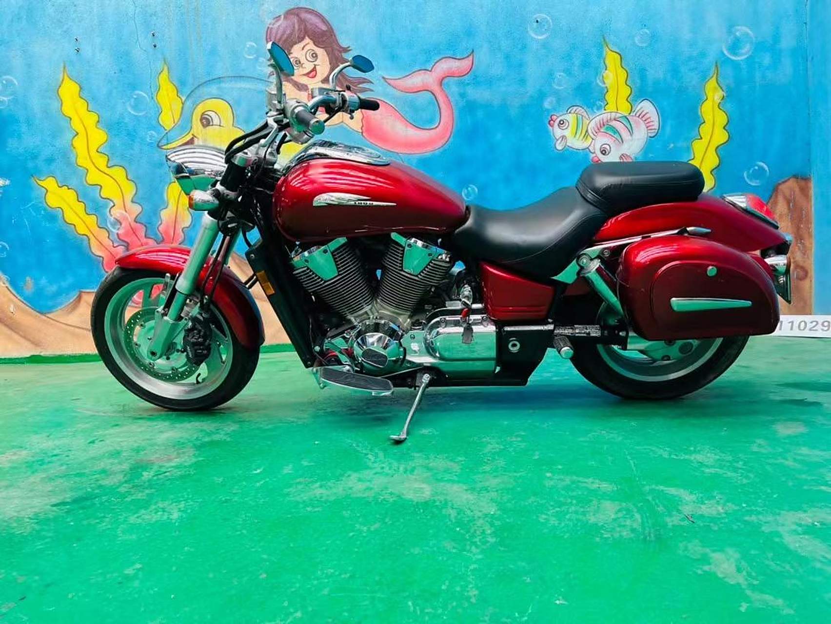 a:228889090本田狂怒女神vtx1800 轴传动重型豪华巡航太子 电喷v