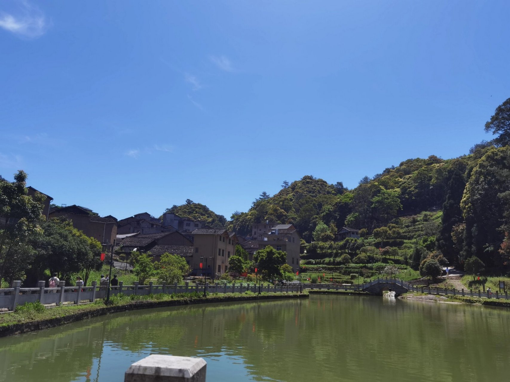 周宁陈峭村   今天天气和昨天截然相反,去了陈峭村山路那个180道弯