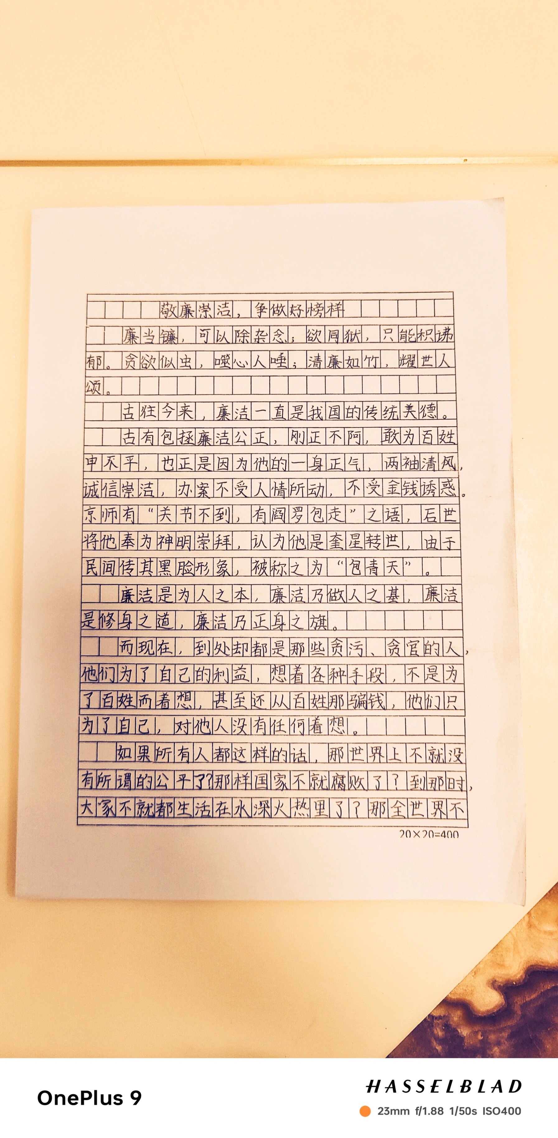 征文格式怎么写 样本图片