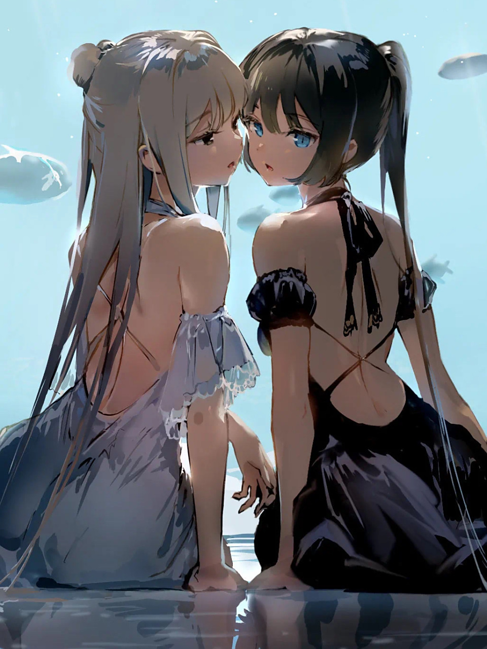 柔和清丽的画风,质感通透灵动,无敌了! 画师 | anmi #插画分享