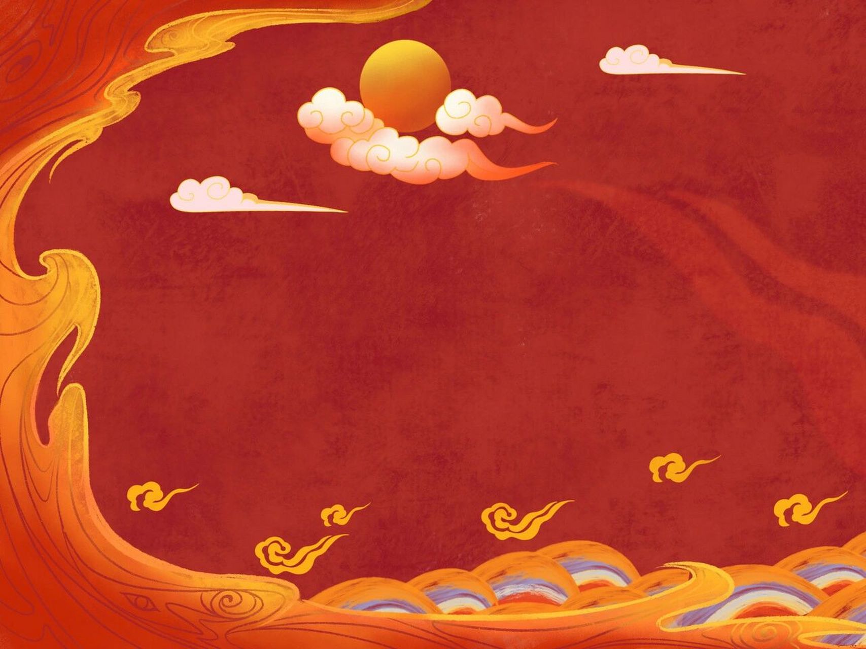 中国风红色系|大气背景图|国潮yyds!