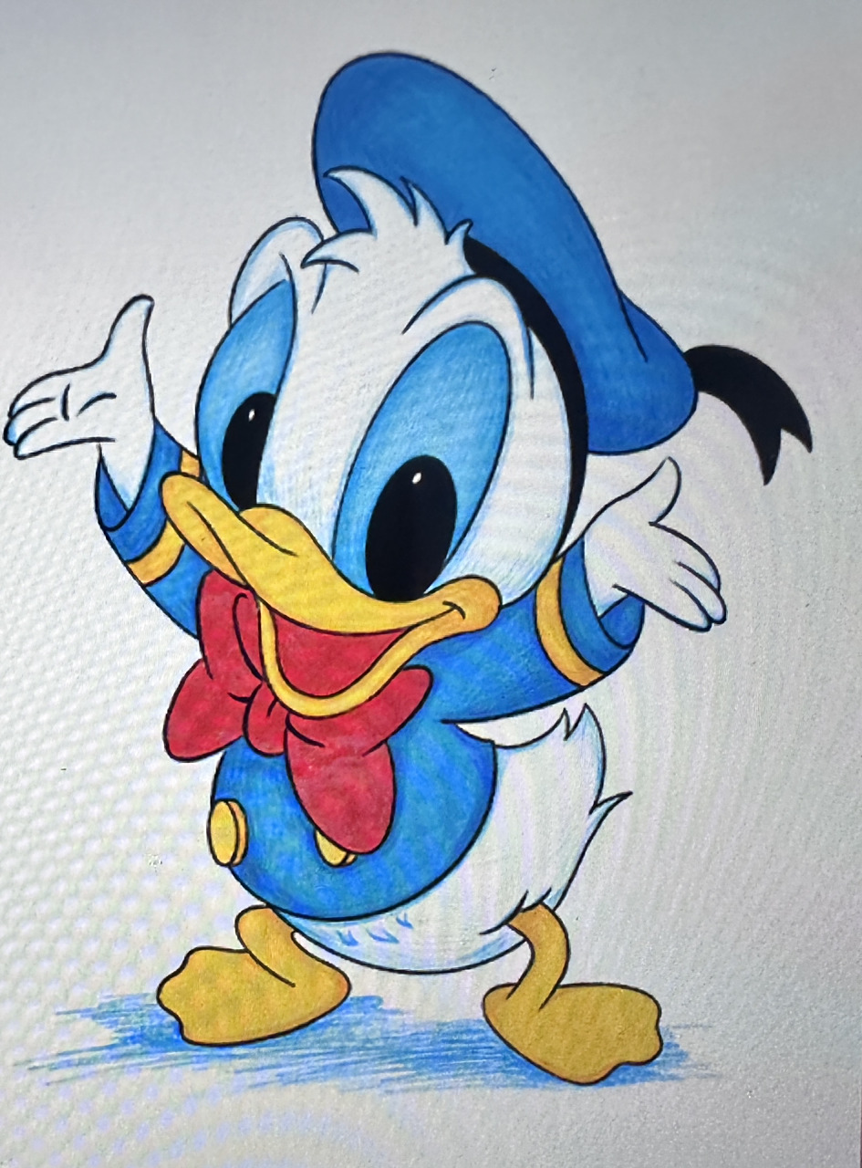 唐老鸭～可爱的小鸭子 马上出出教程