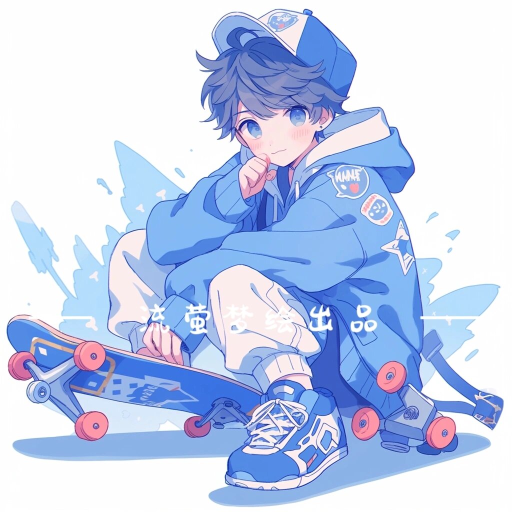 头像 | 滑板少年