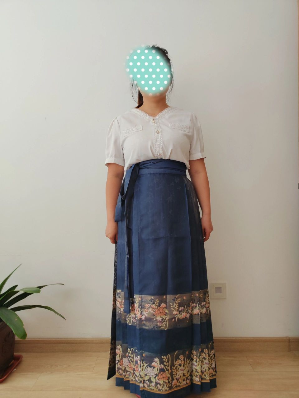 微胖小个子第一次试穿马面裙   156  125斤,矮胖子太难了.