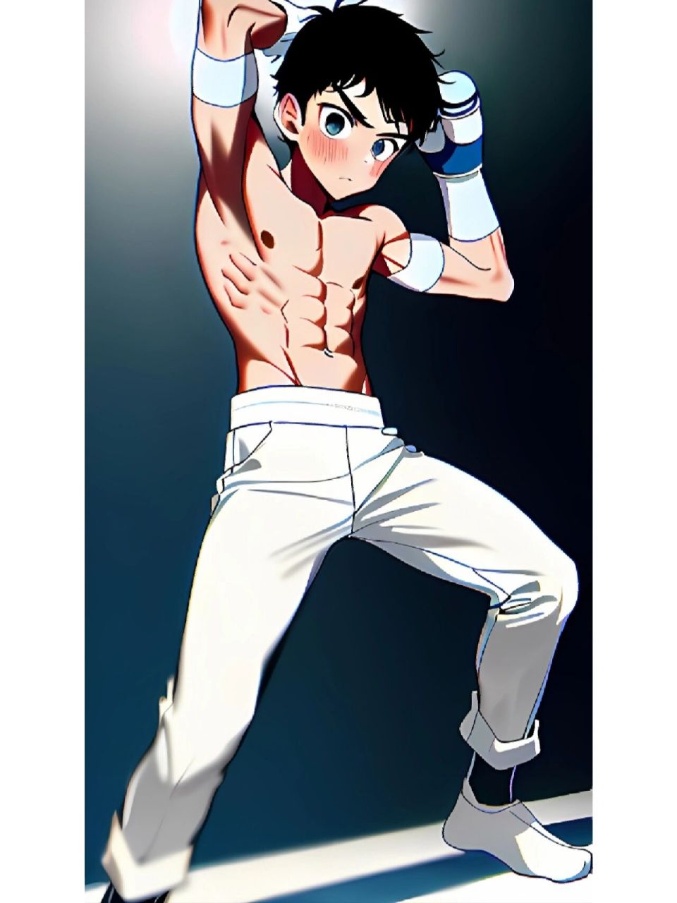 赤膊拳击少年(13)