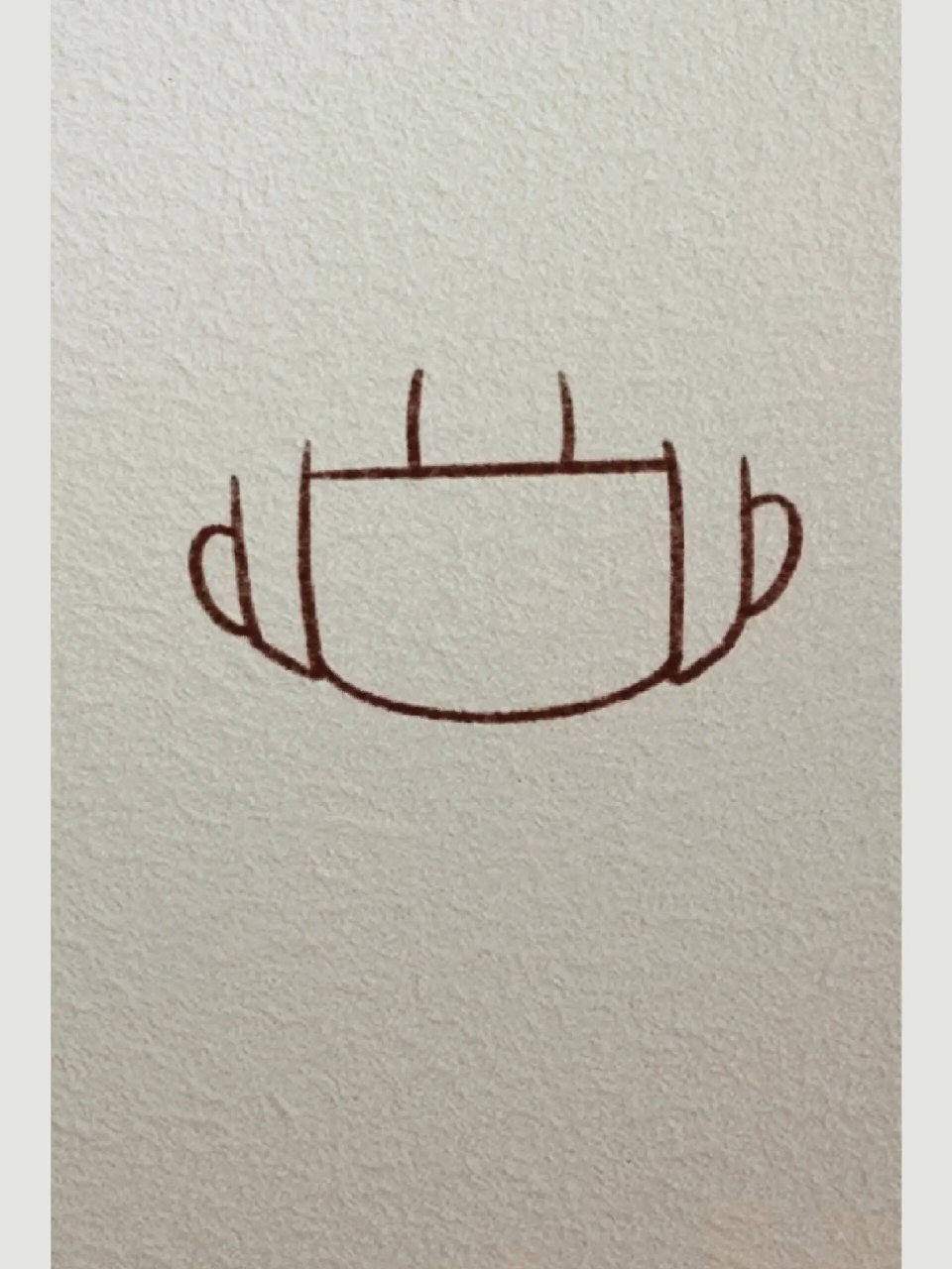 拇指姑娘简笔画.