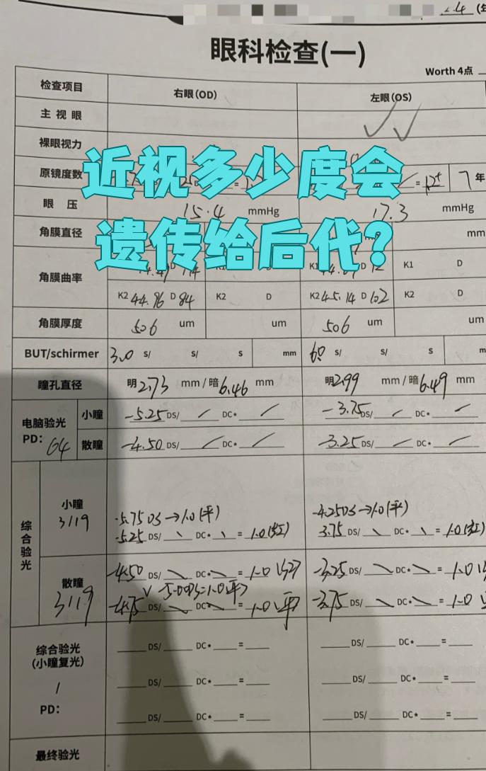 超度近视会遗传给孩子吗-1000度近视会遗传给孩子吗 超度近视会遗传给孩子吗-1000度近视会遗传给孩子吗