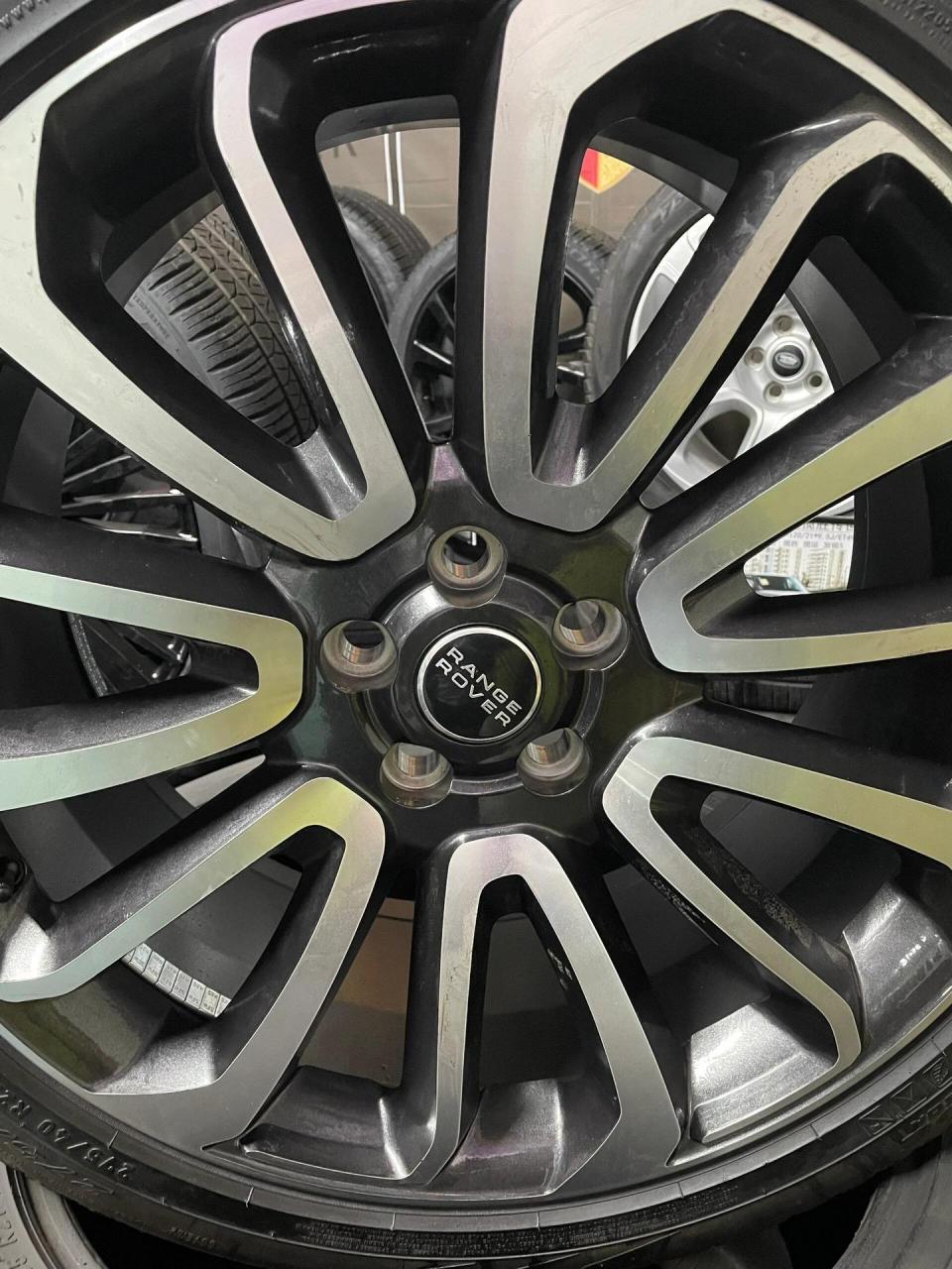 22寸路虎揽胜刀锋轮毂 路虎22寸轮毂轮.