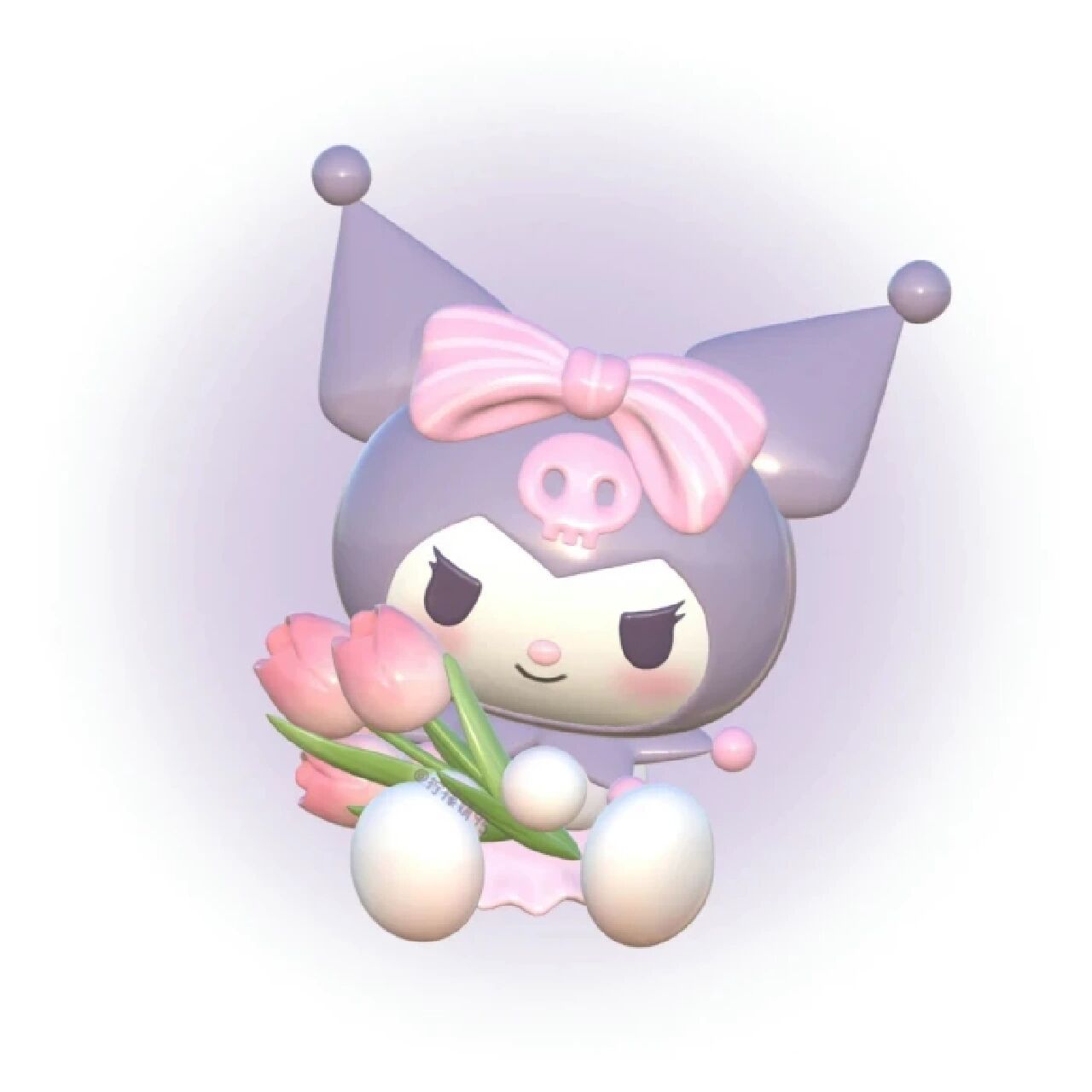 三丽鸥3d立体多人闺蜜头像(可单用) 今天有个郁金香93茶会,你要来吗