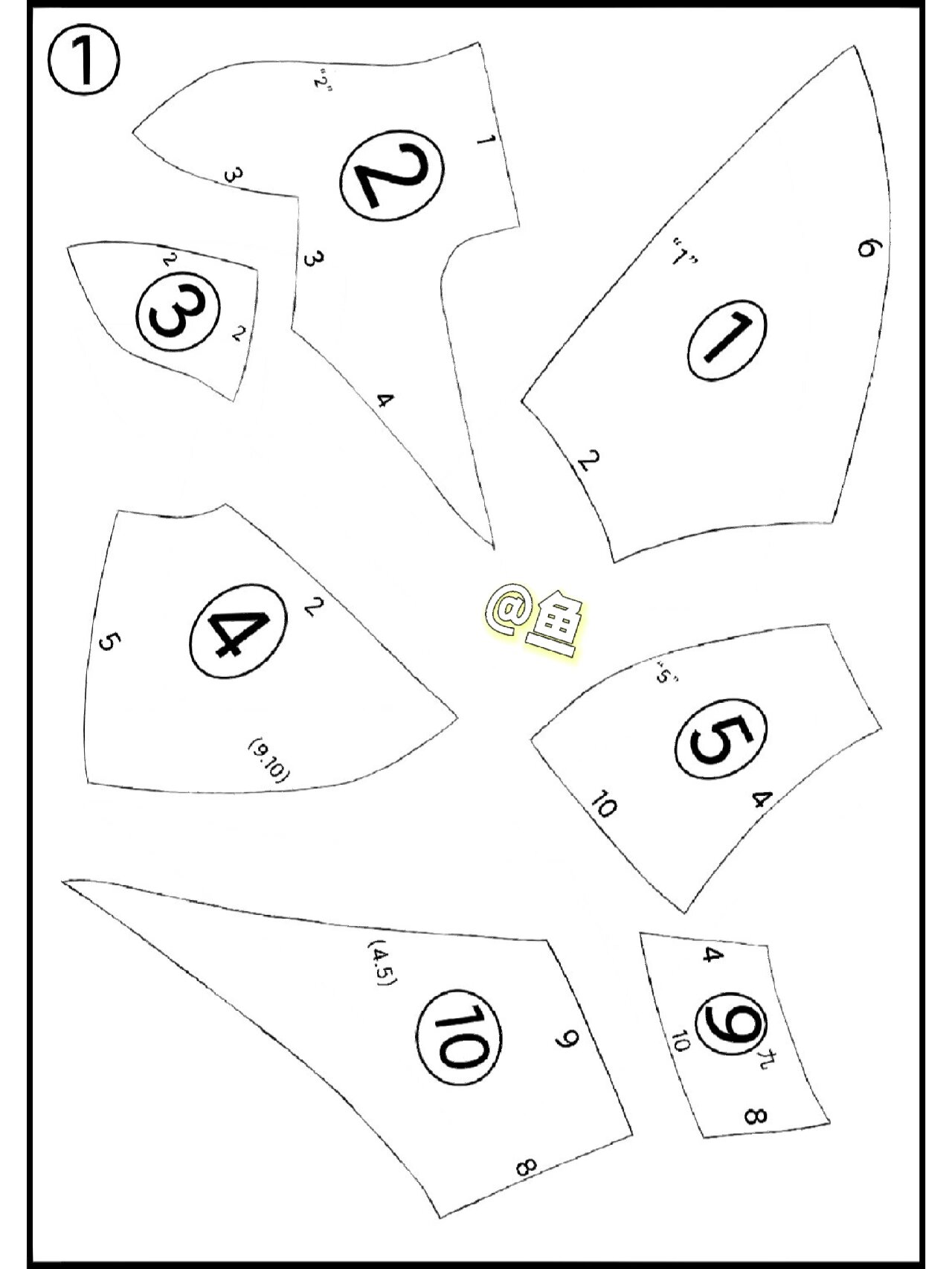 兽装头骨图纸