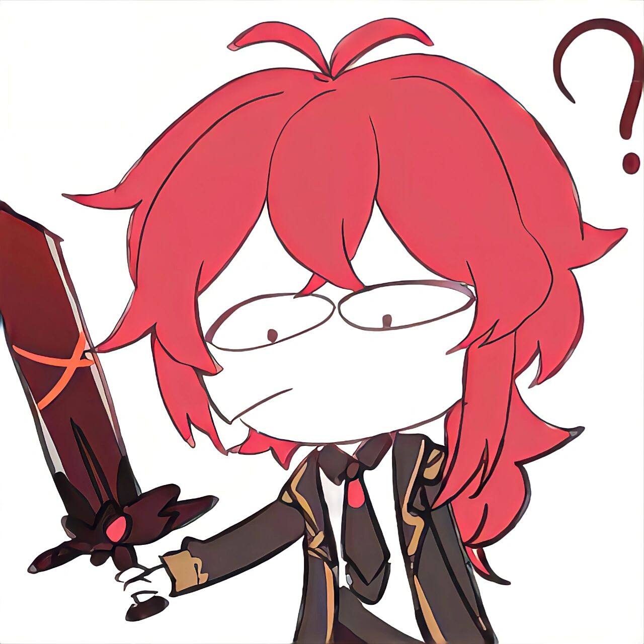 关于迪卢克的一些头像 不正经的迪卢克厨