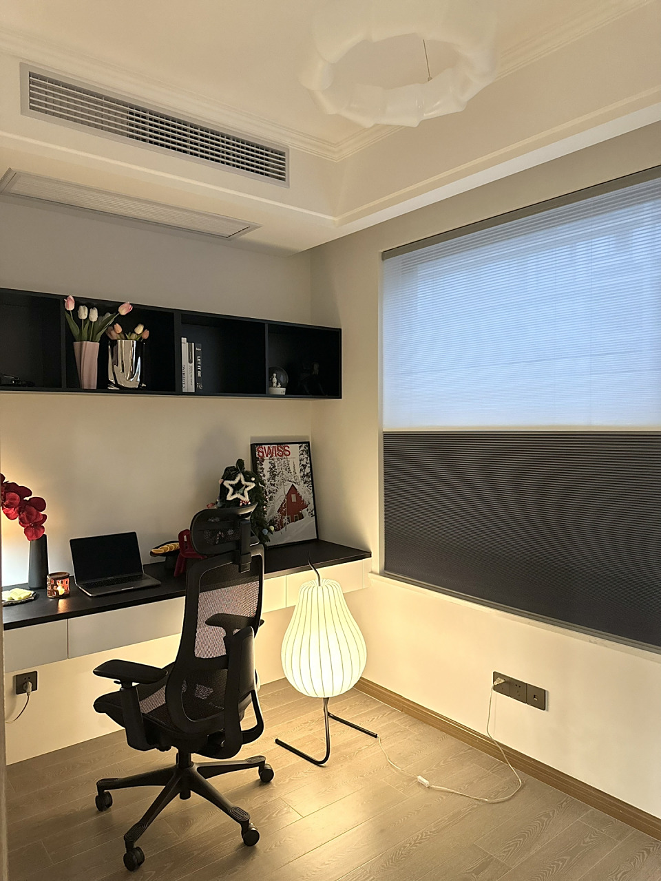 7815附尺寸 书房只有8平米不到,设计之初也是参考了小红书上的