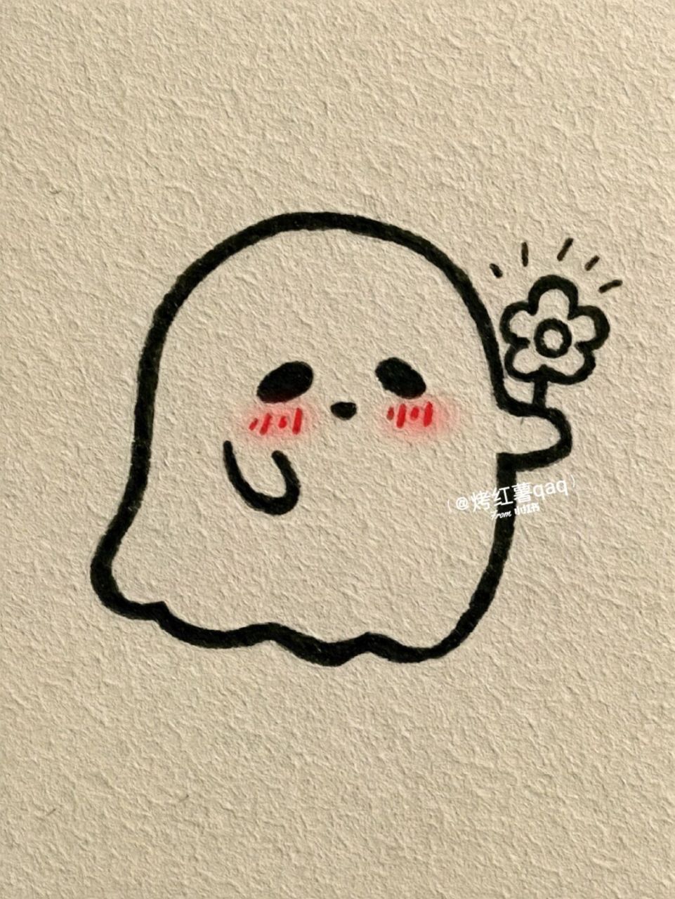 简笔画教程|给你小花花94 临摹#手绘#  #简笔画教程# #简笔画# #画