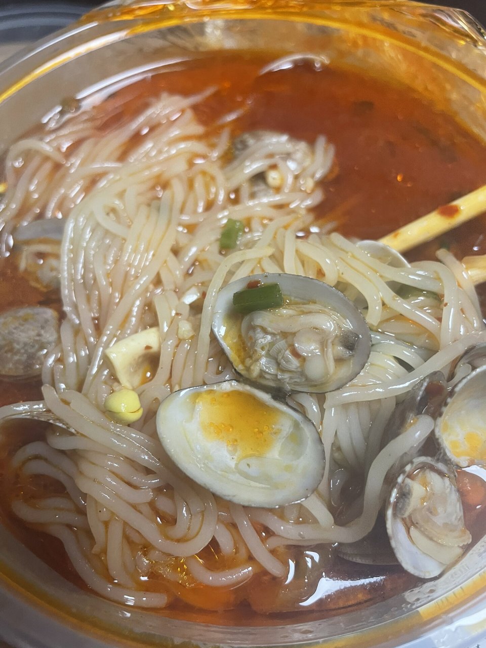 重庆外卖安利|点了n次好吃疯了01 点了n次的花甲米线!