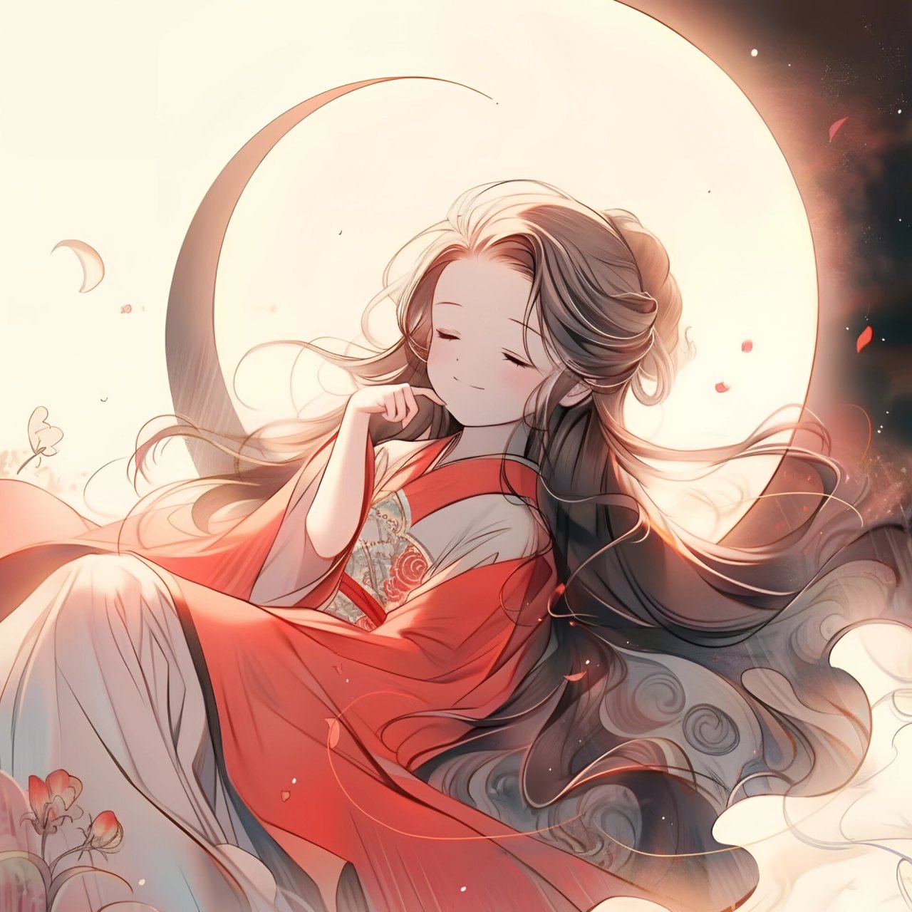 古风头像|萌系女生头像 #古风头像# #女生头像# #ai绘画# #古风插画