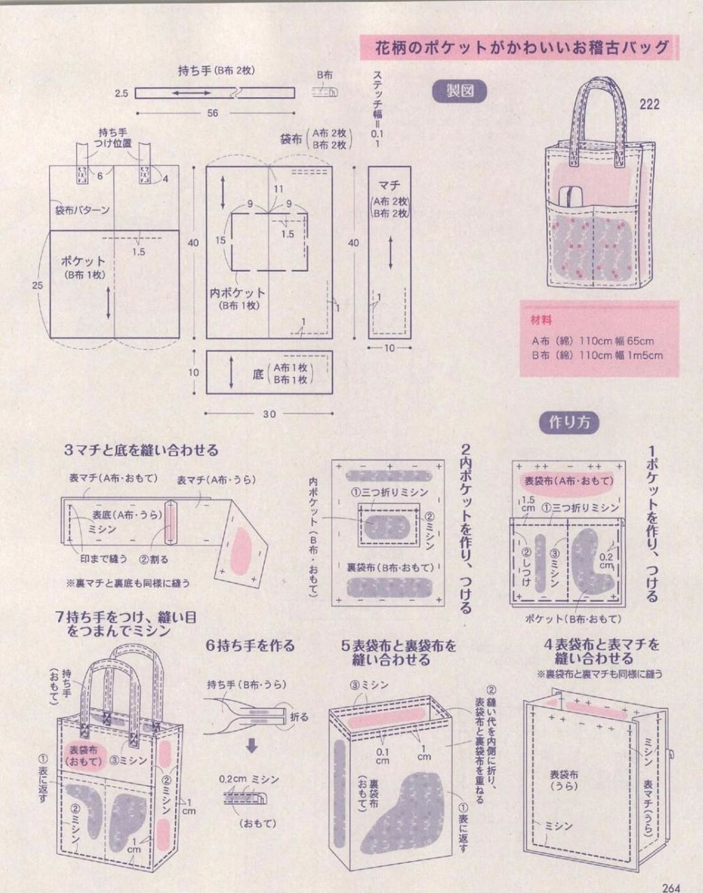 12款包包裁剪图纸纸样