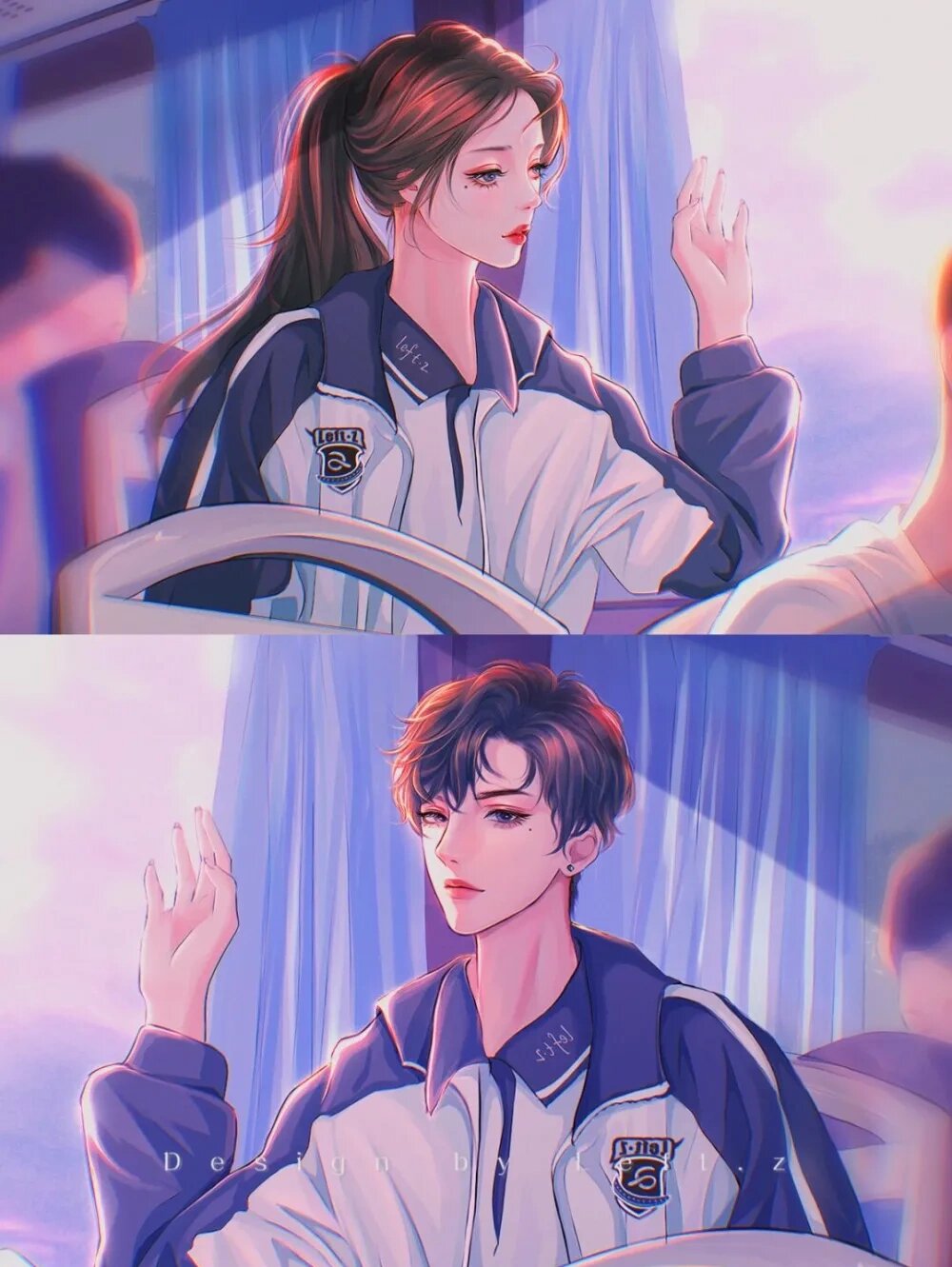 92动漫校园情侣壁纸93