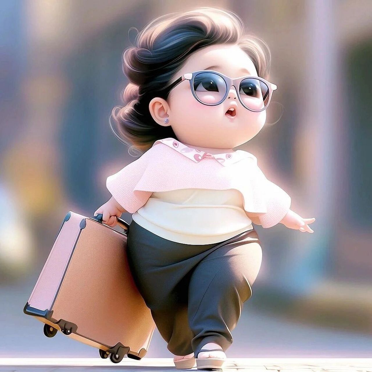 可可爱爱的胖妞头像