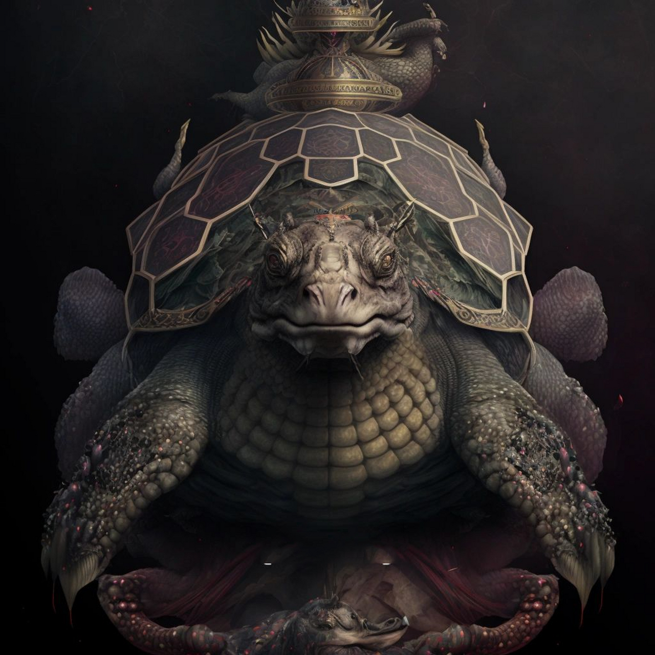 上古神灵之"四方神兽",青龙-朱雀-白虎- 四大神兽是现代人对青龙,白虎