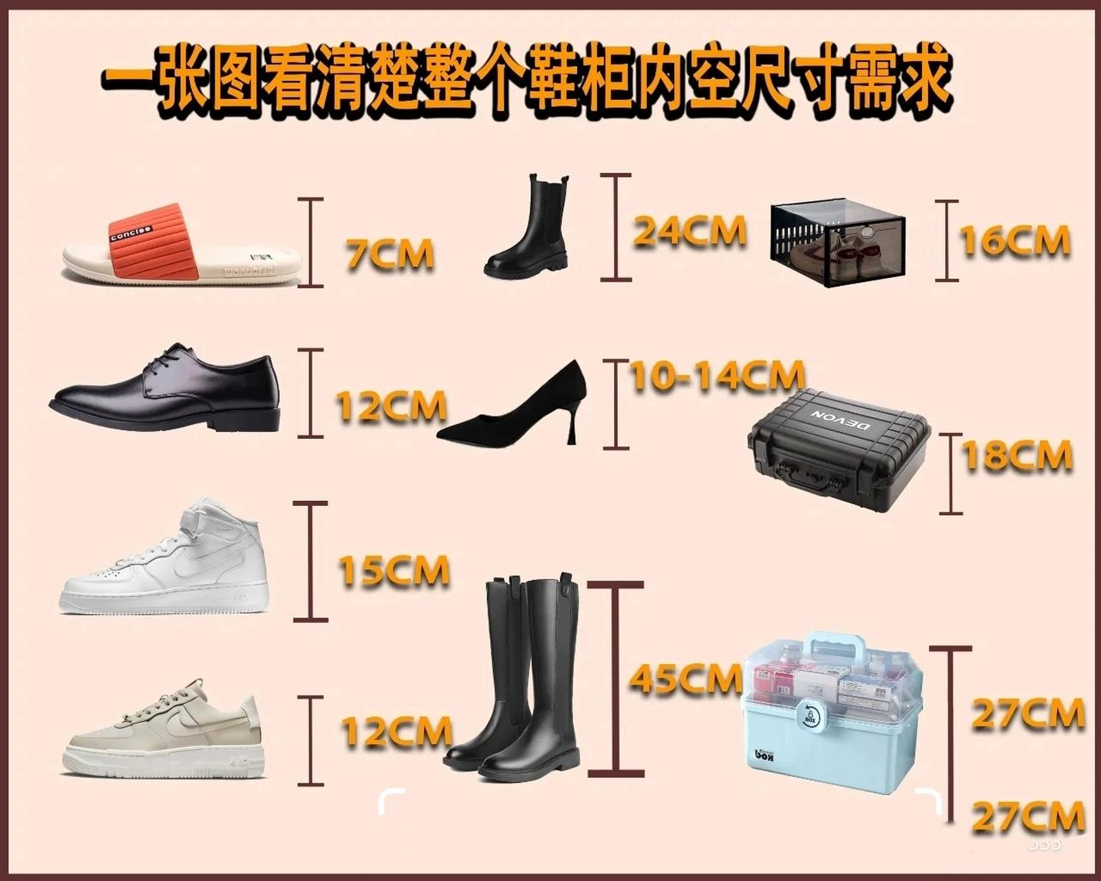 最靠谱的鞋柜设计尺寸,你都知道吗?