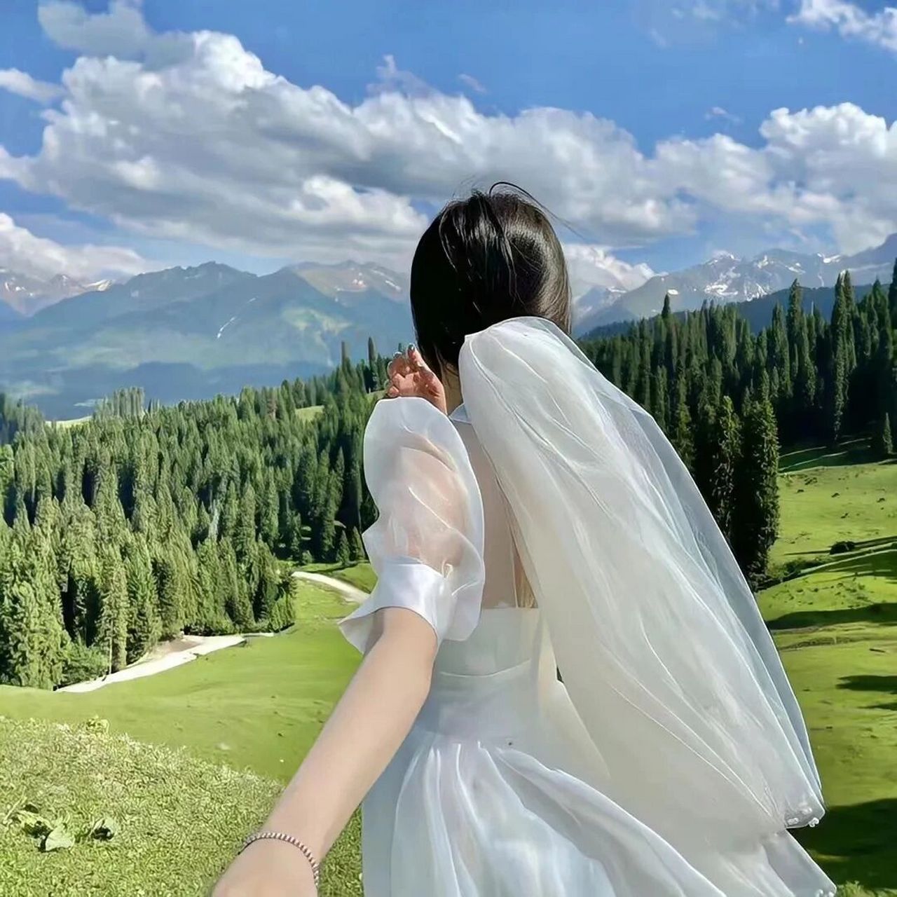 高清女生背影头像分享