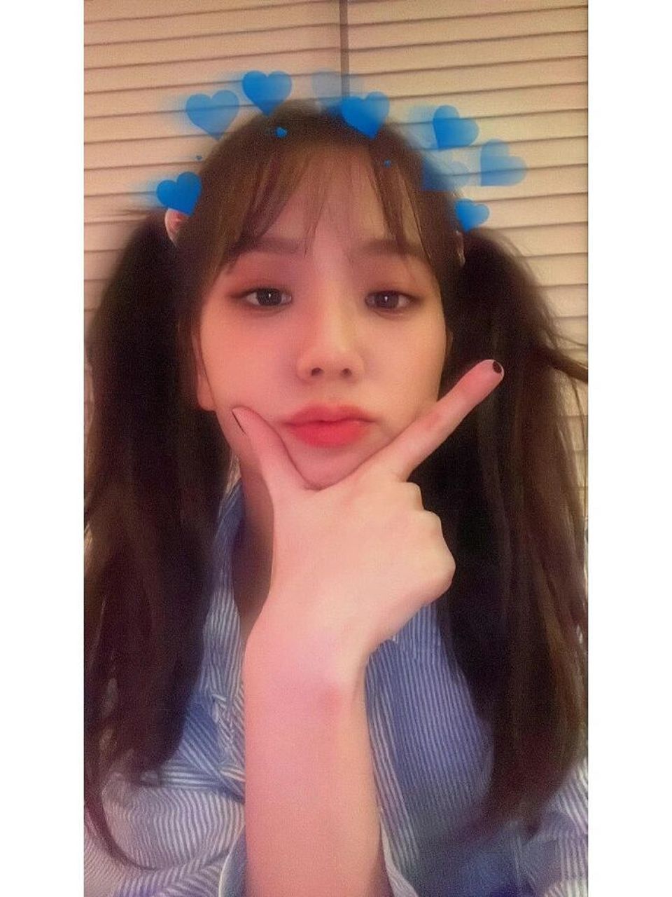 jisoo金智秀适合自印小卡都自拍图26615 天才智秀又来啦 可爱的