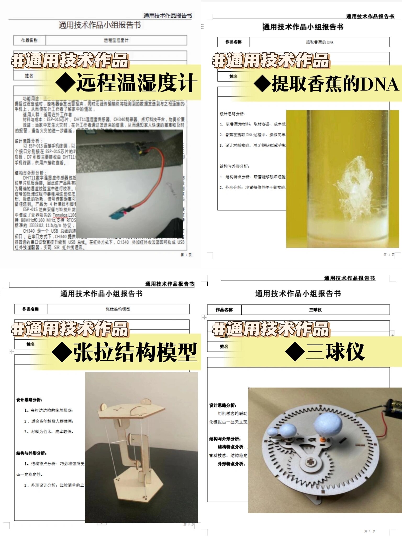 高中生通用技术作品7515代写6015
