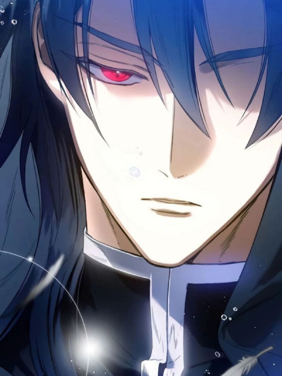 75黑发红眸男主颜值戳我心巴了9299 —————99作品名称