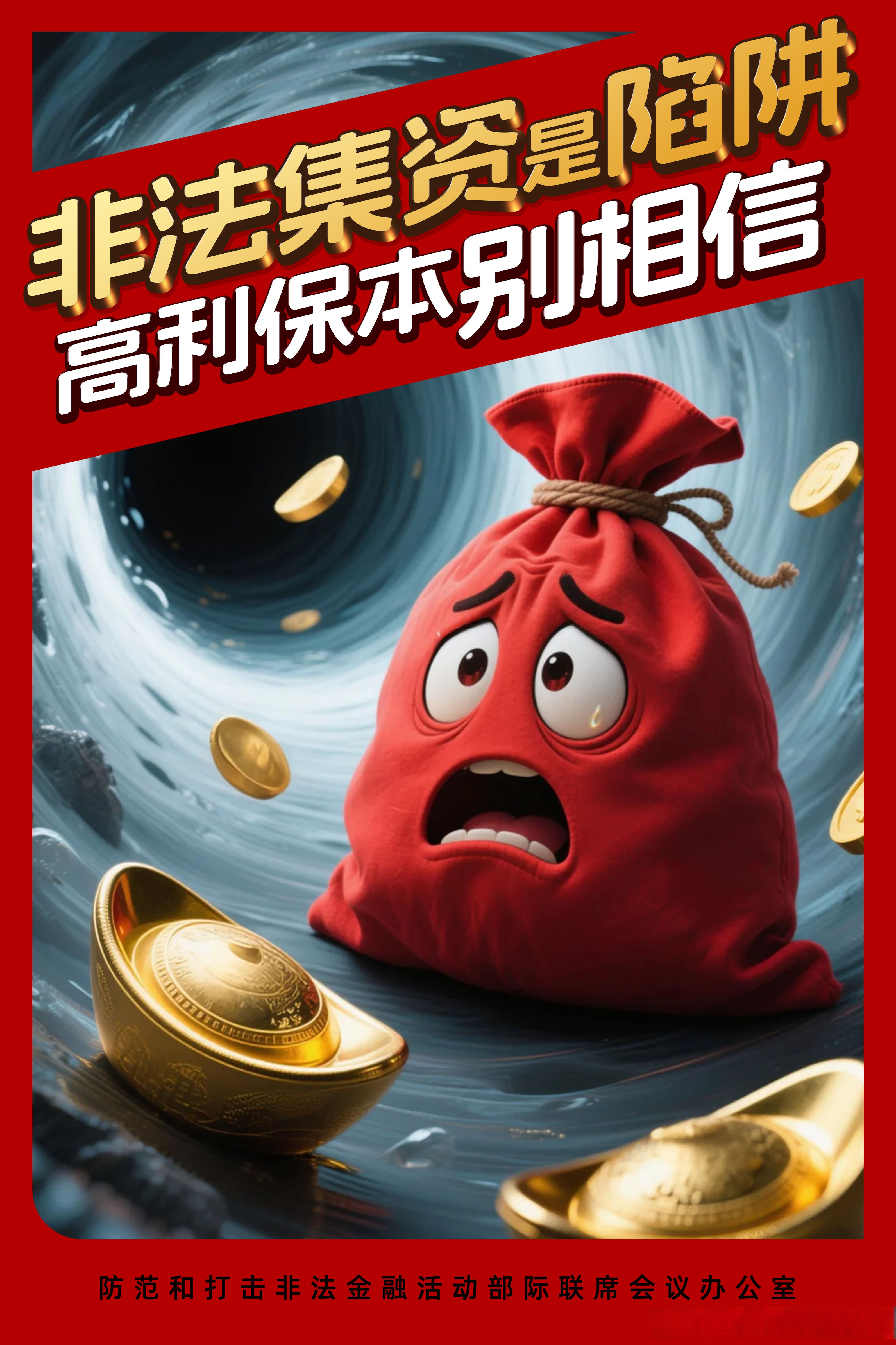 当前,非法集资,网络诈骗,虚假理财等金 守好钱袋子中国银行金融宣传