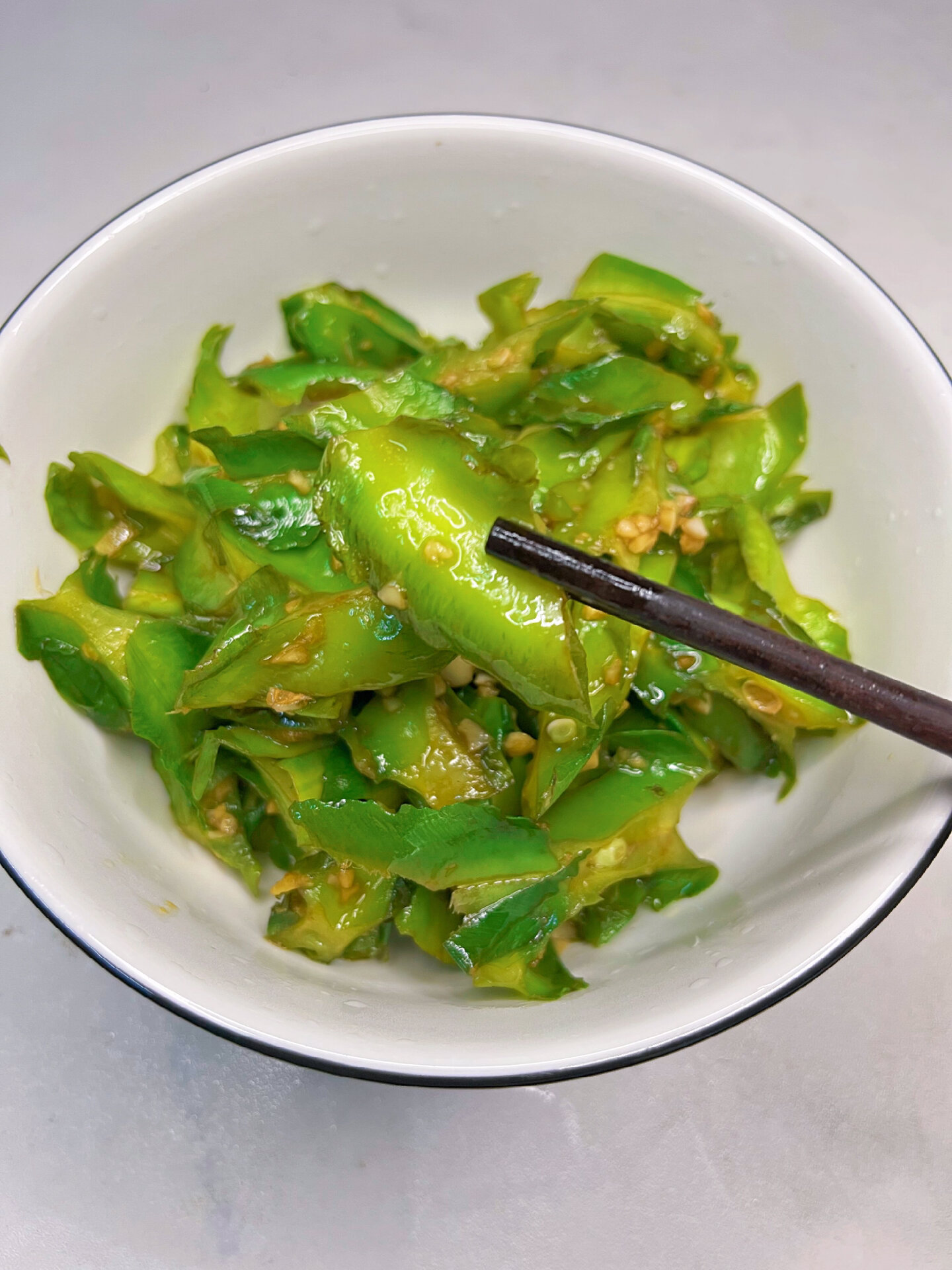 第37道家常菜03蒜香海南四角豆,又香又脆