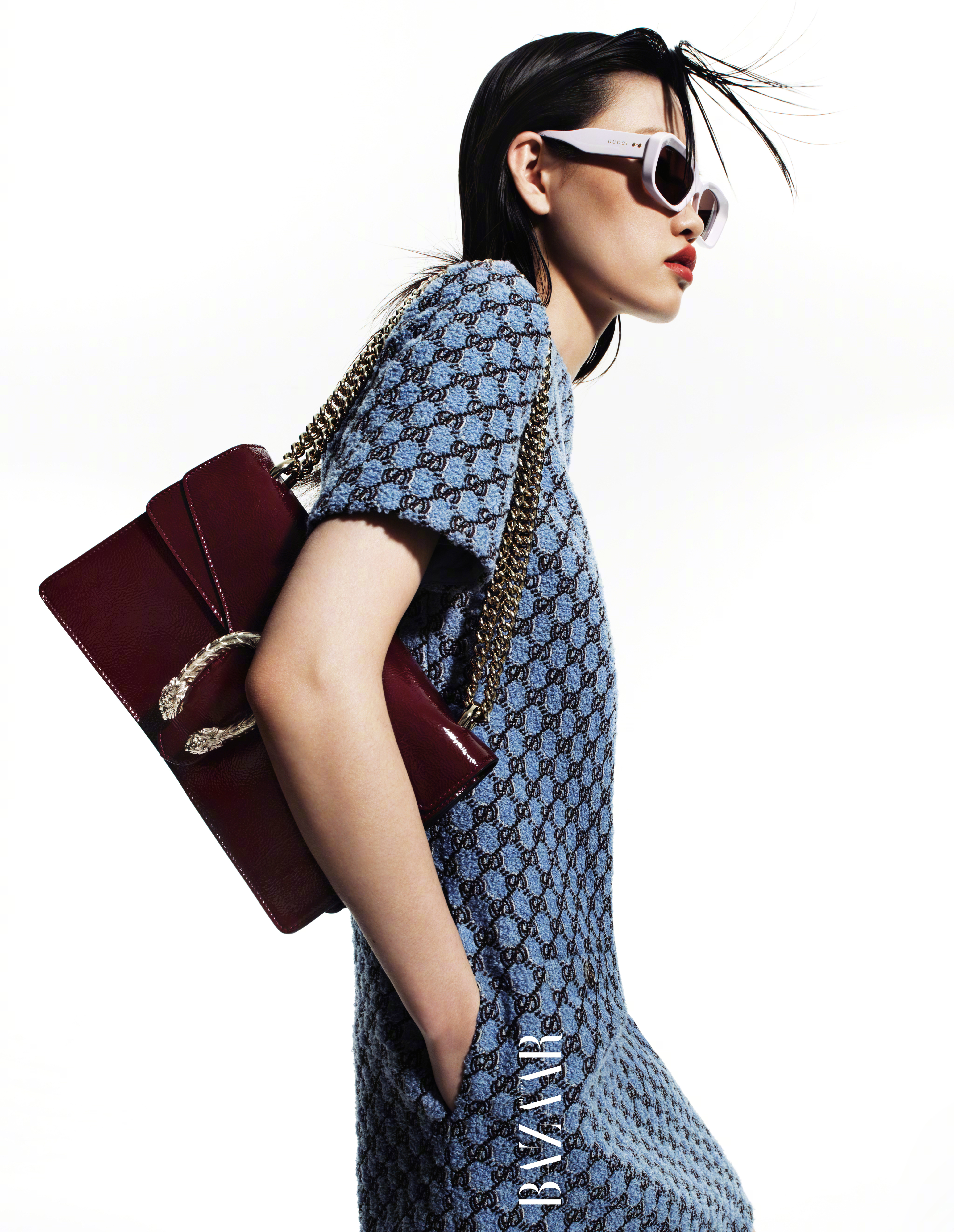 时尚芭莎六月刊# 目光之间,夺目之时颠覆多元的可能,带你进入新风格