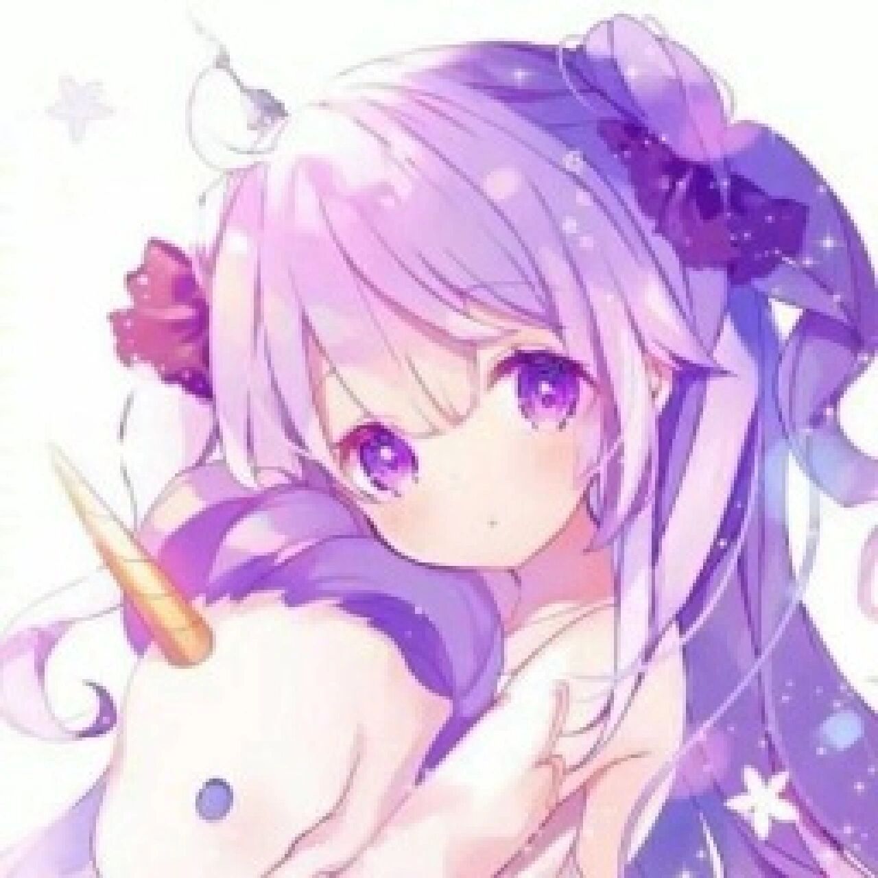 天蝎座卡通头像来啦!你们喜欢哪一张呢? 紫色系