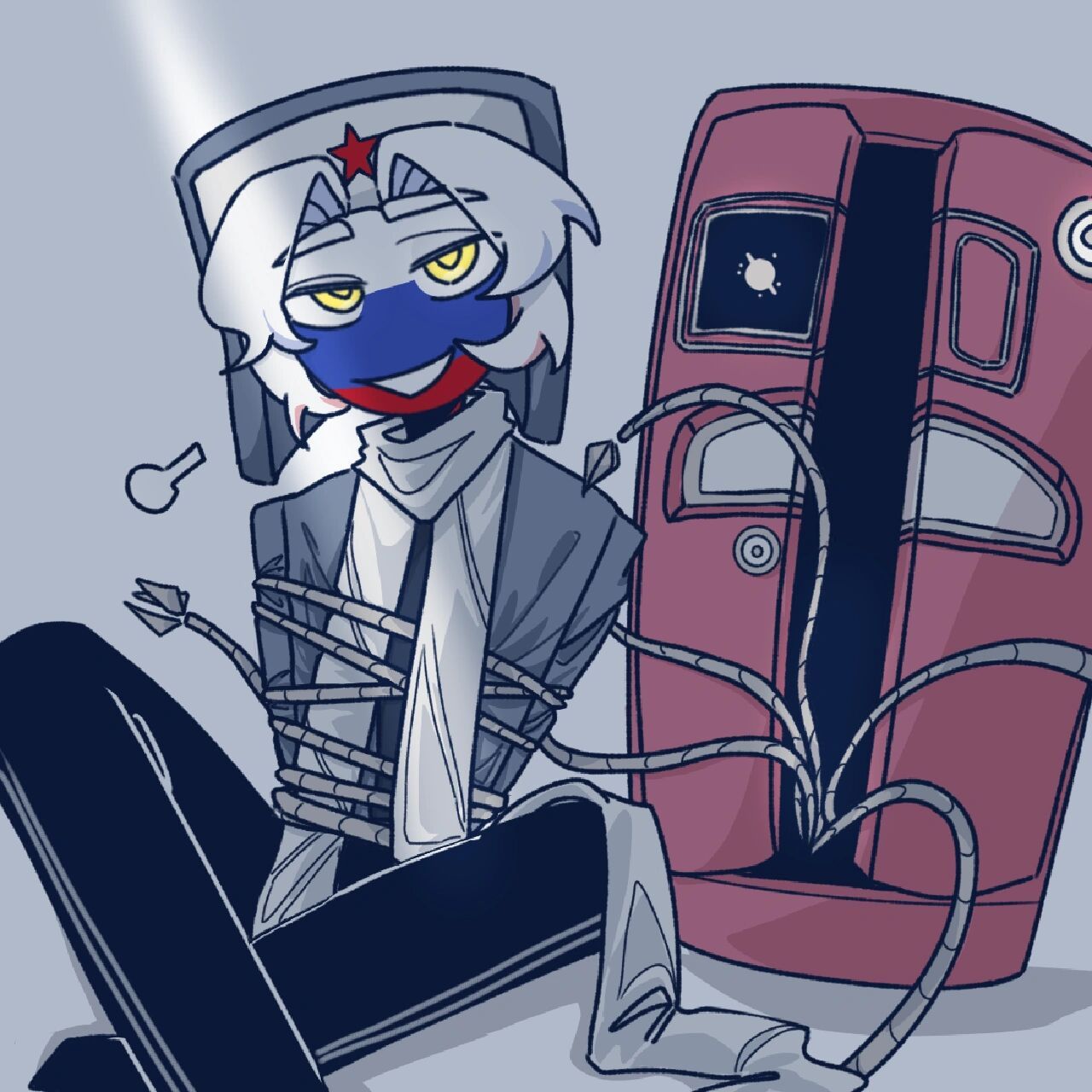 【ch/俄】周末快乐(摸鱼摸爽) 诺拉烧到我xp了010101 本来打算