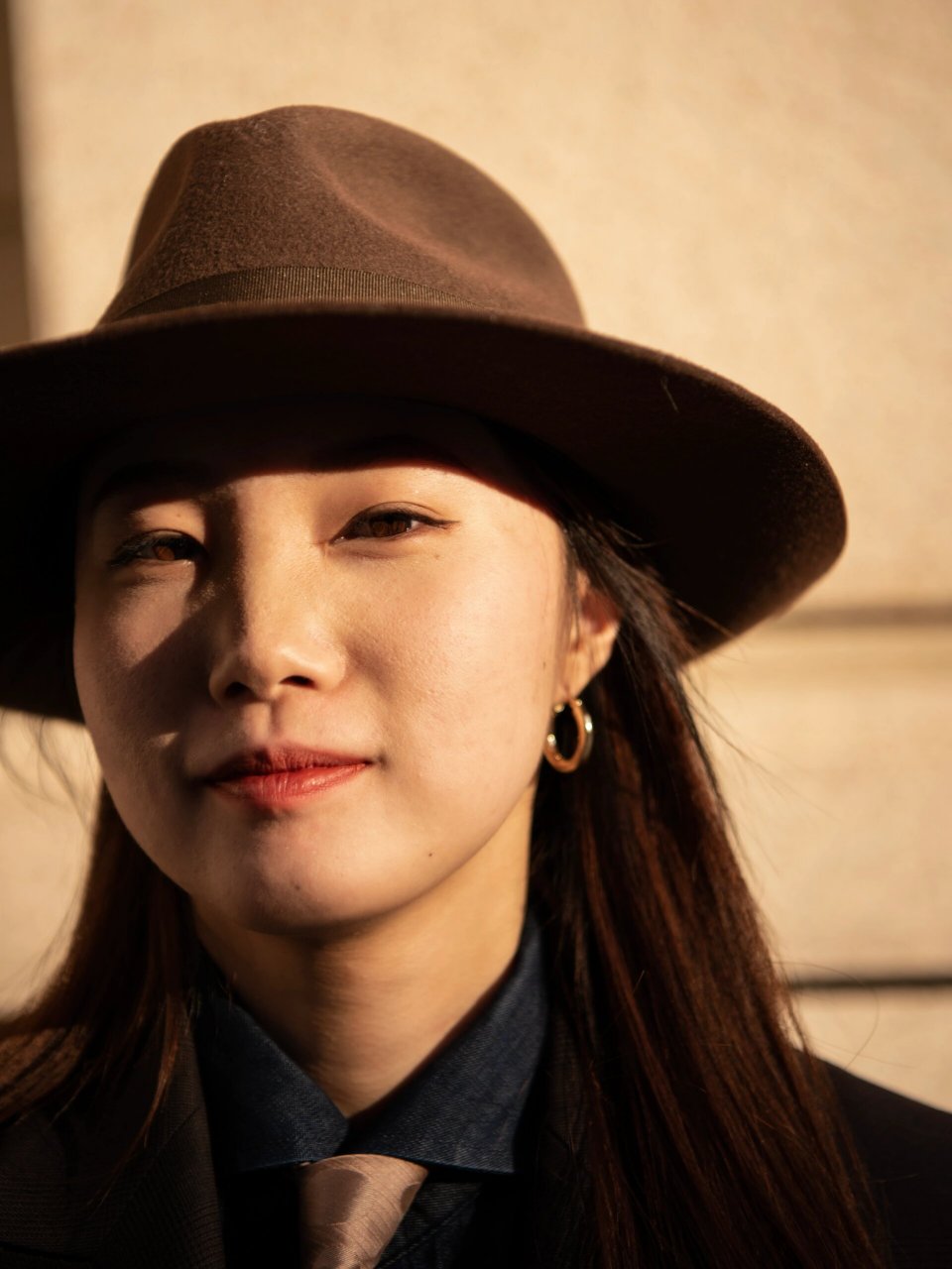 女生打领带也可以这么飒!