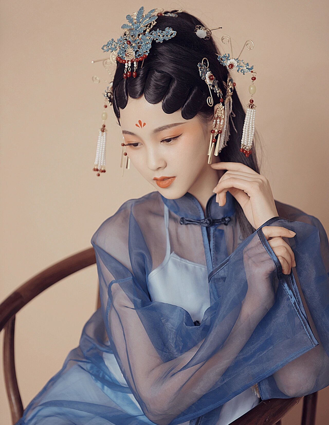 相思赋予谁78超惊艳的国风汉服艺术照.78 .