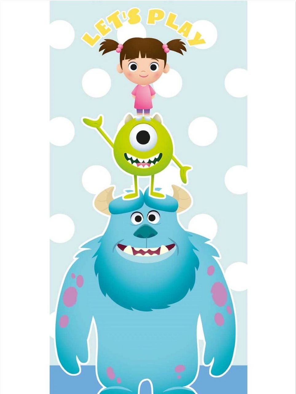 437期 长毛怪苏利文手机壁纸 最近比较火玩具总动员中的长毛怪苏利文