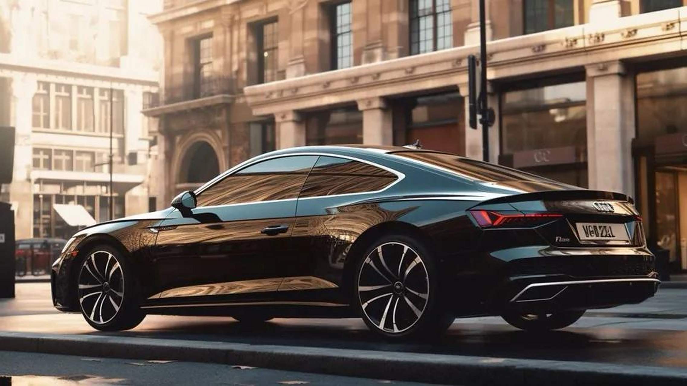 新款奥迪rs5 coupe 双门跑车惊艳亮相,超强动力,完美车身.