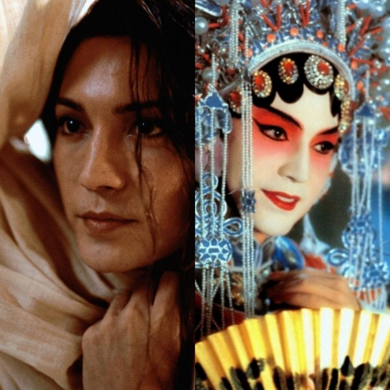 《霸王别姬》中的张国荣和《蝴蝶君》中的尊龙,两部电影也都是1993年