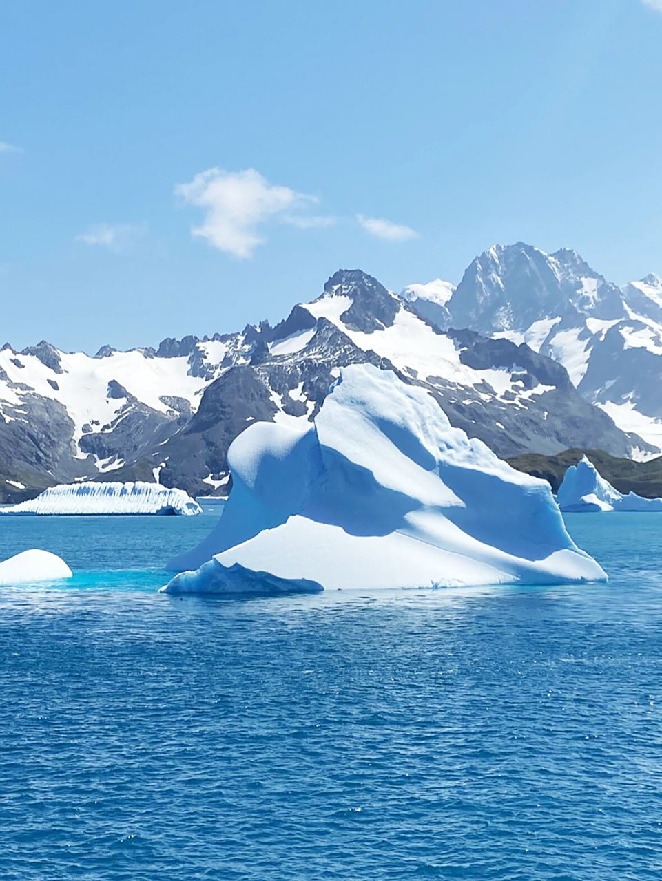 冰川,冰山,倒影.