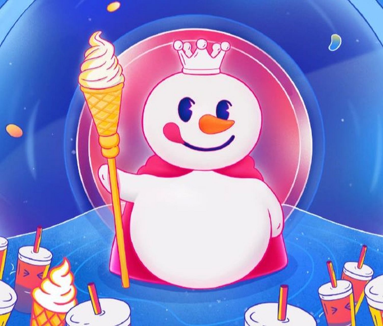 蜜雪冰城可爱图片来了 那个最好看呢