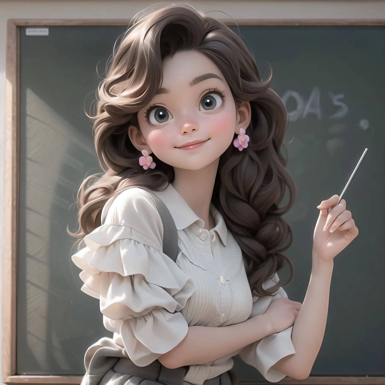 女生头像 职业头像系列之教师  老师的图来咯