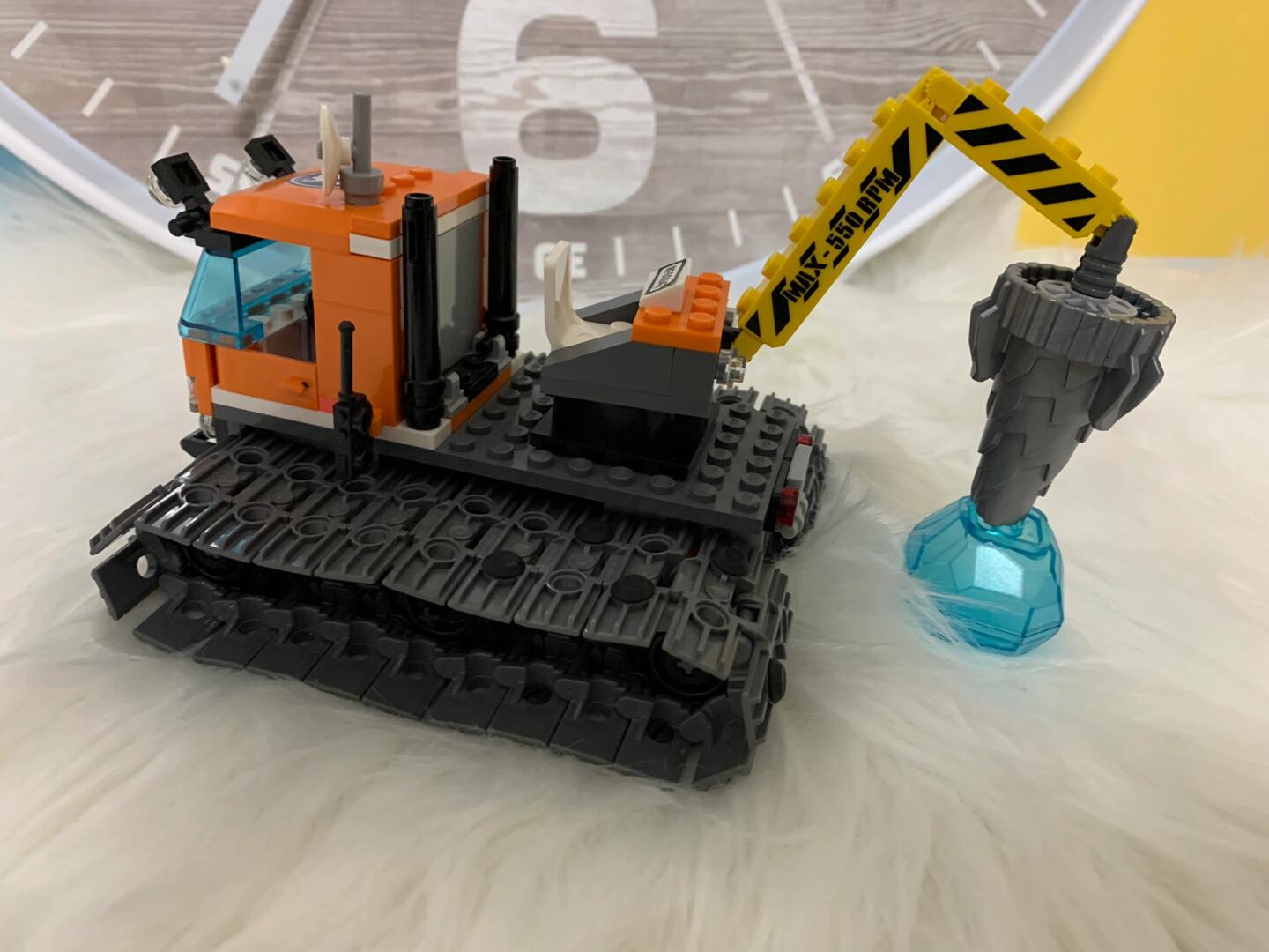 乐高lego城市系列:雪地探险车