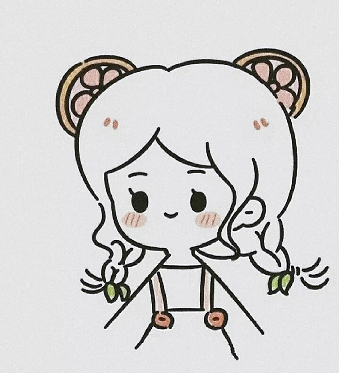 超可爱的水果小人简笔画 超可爱的水果小人简笔画