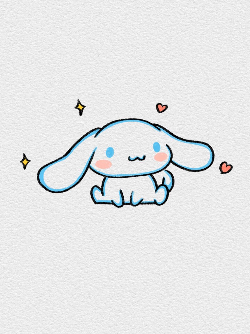 画一只玉桂狗送你 	 今天教你画三丽鸥家族的玉桂狗,也叫大耳狗.