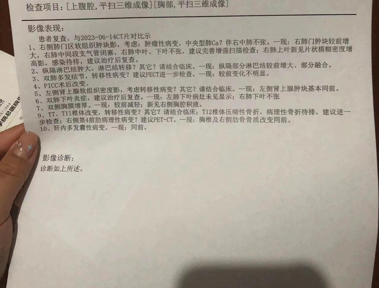 今天下午送去医院,拍片严重了很多w医生说感染了,还下了病危通知.