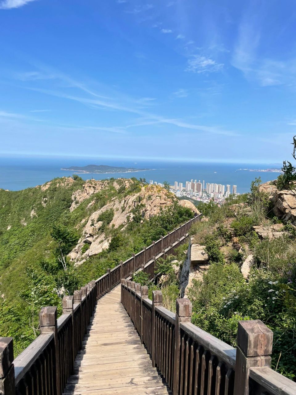 威海里口山,超级美啊!