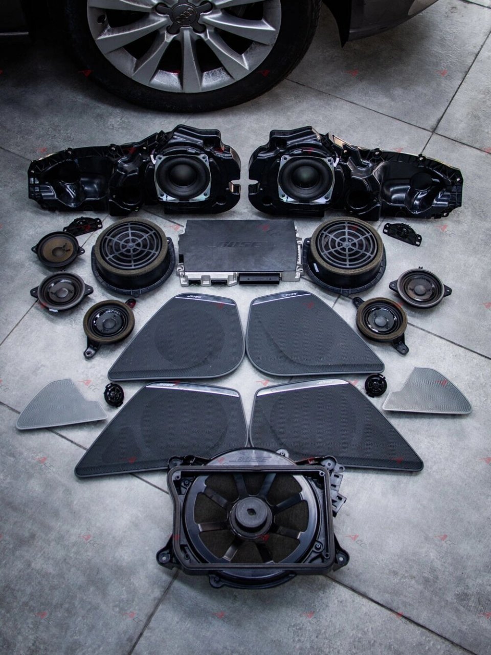 奥迪a6(c7pa)加装 bose音响 升级车载音响 提升生活品质 ——来自北京