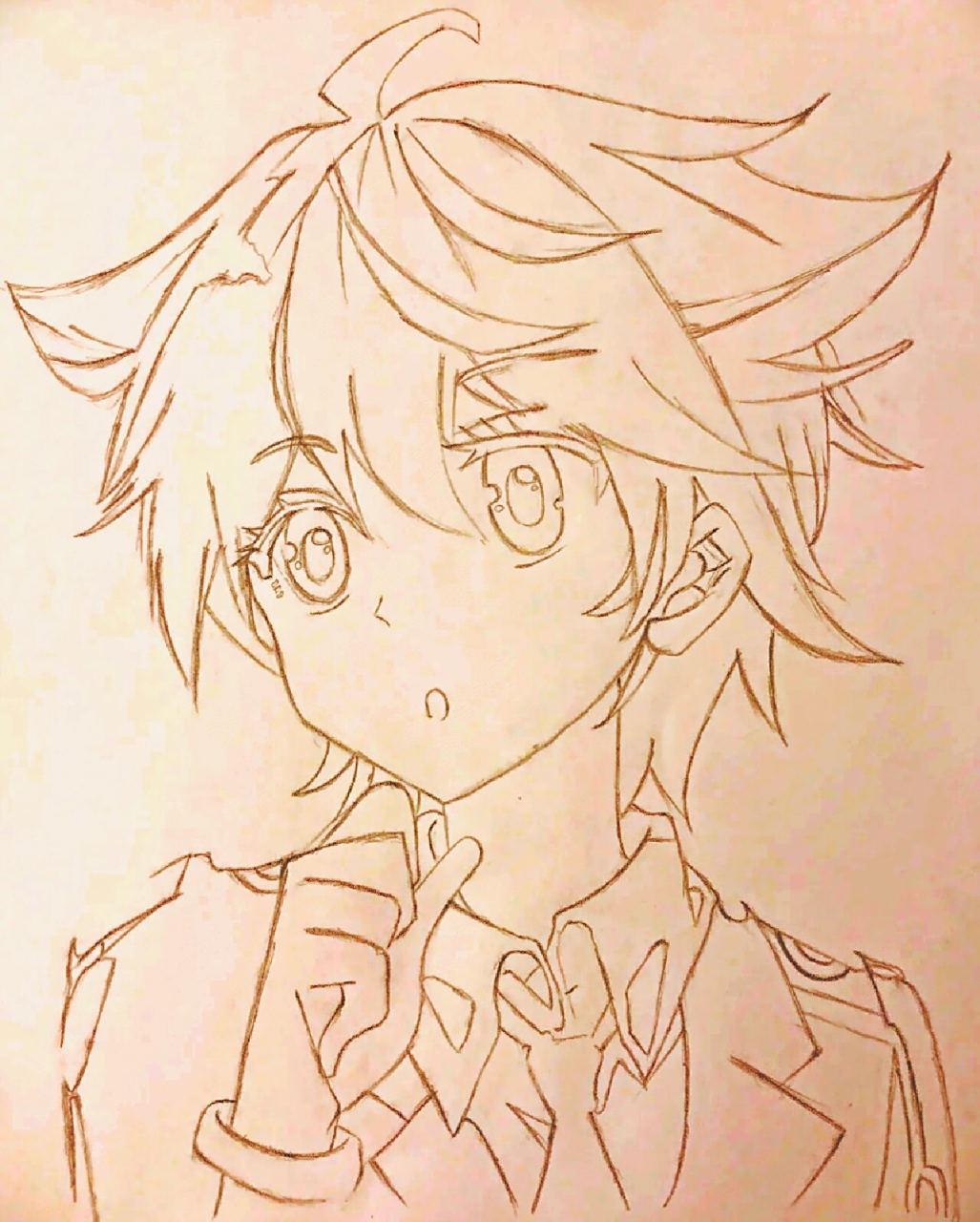 蓝轩宇 画渣手绘