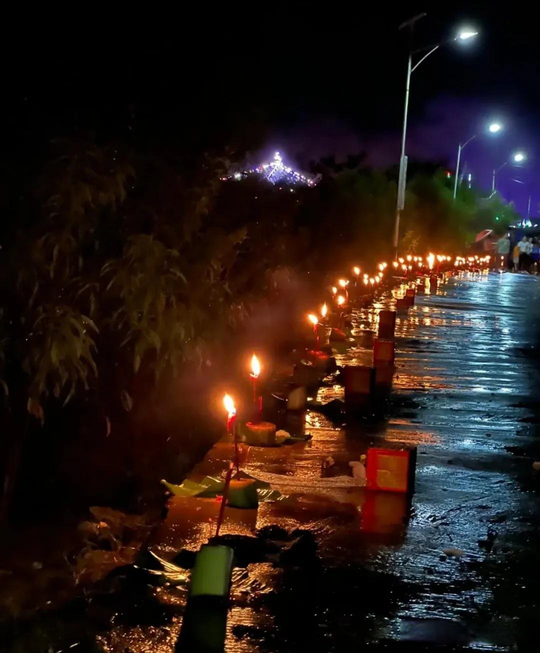 今天是农历七月十四,按照我们广西习俗的说法是鬼节,昨天就是鬼开门