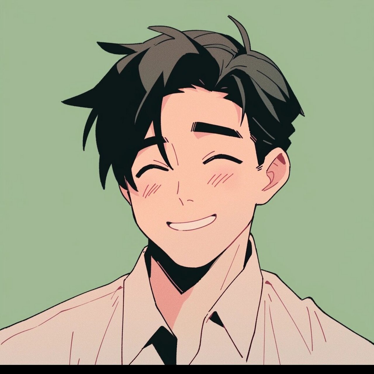 男生头像# #插画头像# #ai绘画# #头像分享# #动漫头像# #爱笑的暮ⅱ